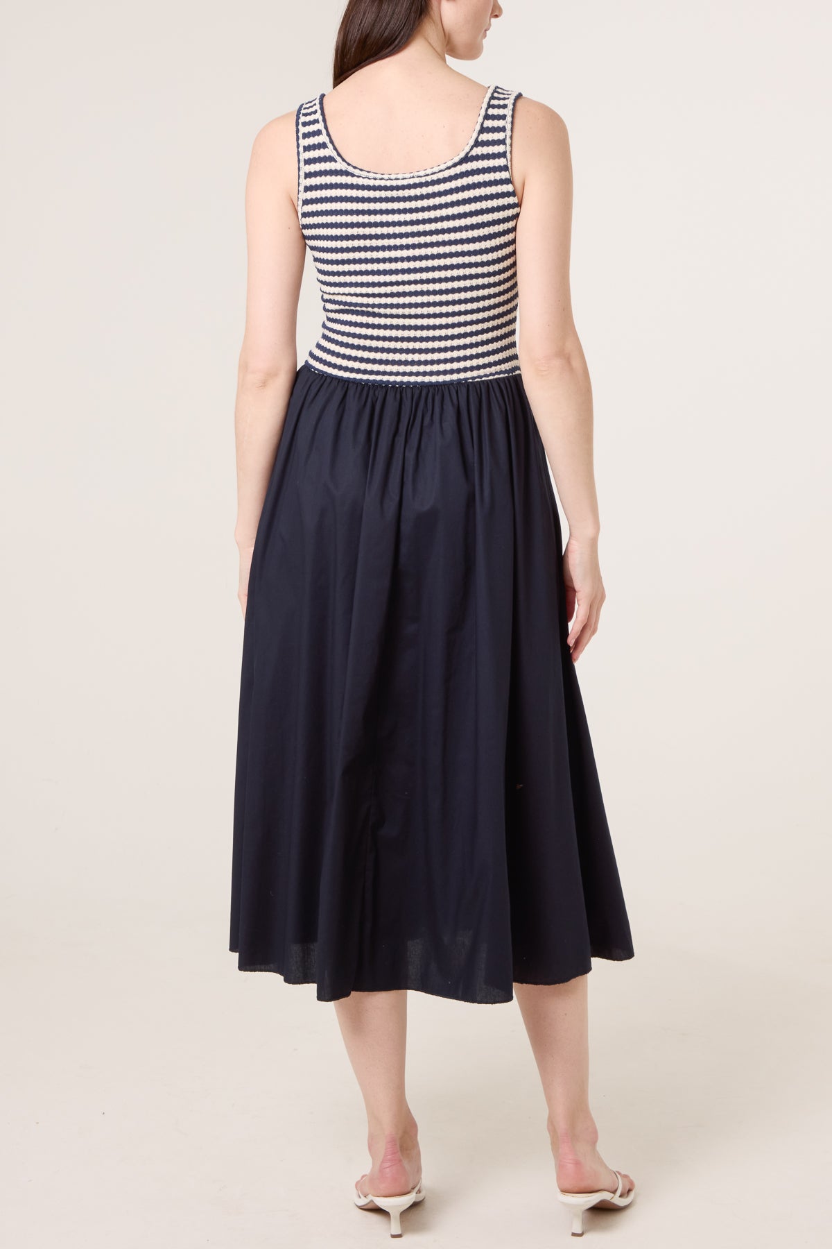 Knitted 2 in 1 Midi Dress