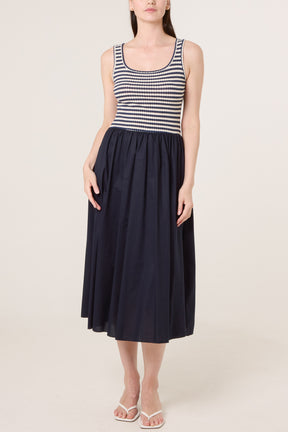 Knitted 2 in 1 Midi Dress
