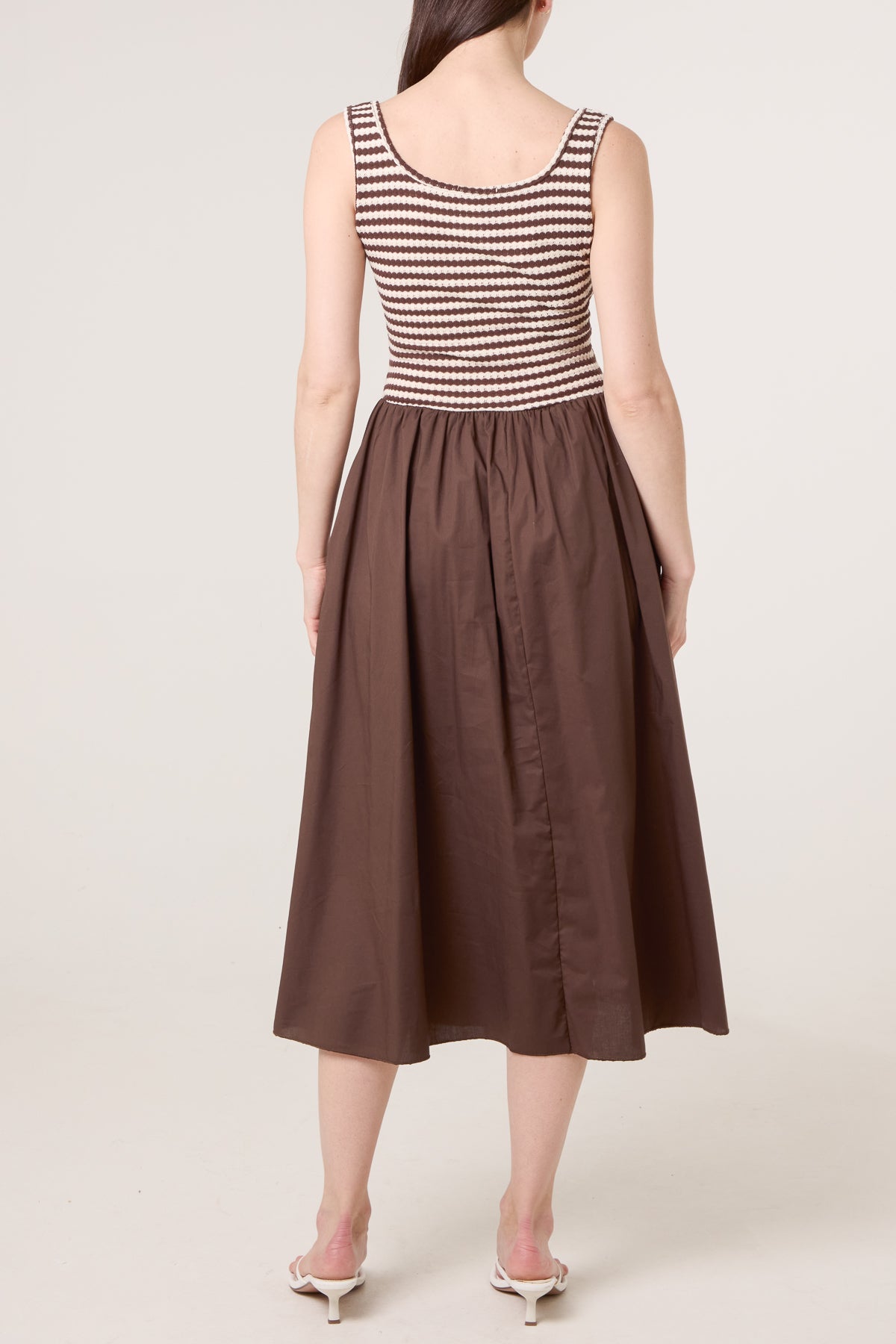 Knitted 2 in 1 Midi Dress