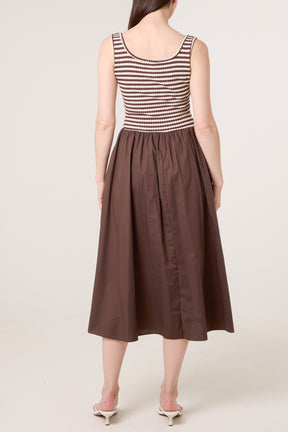 Knitted 2 in 1 Midi Dress