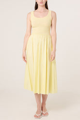 Knitted 2 in 1 Midi Dress