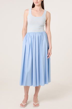 Knitted 2 in 1 Midi Dress