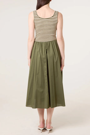 Knitted 2 in 1 Midi Dress