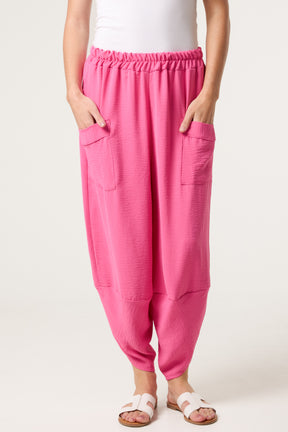 Light Weight Front Pocket Harem Trousers