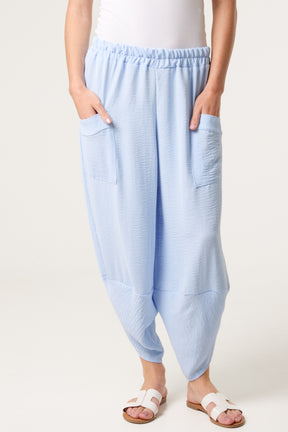 Light Weight Front Pocket Harem Trousers