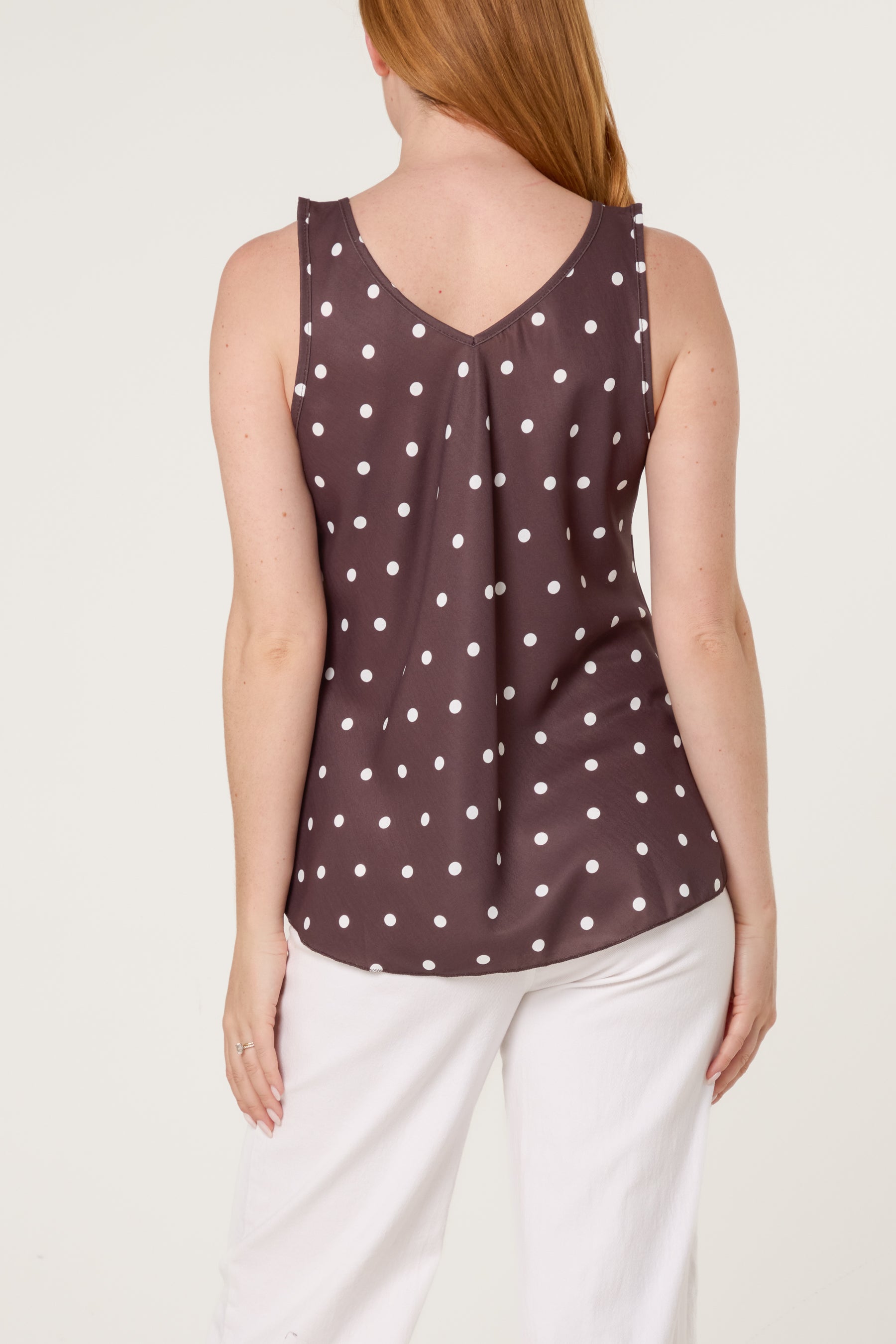 Polka Dot Strap Vest