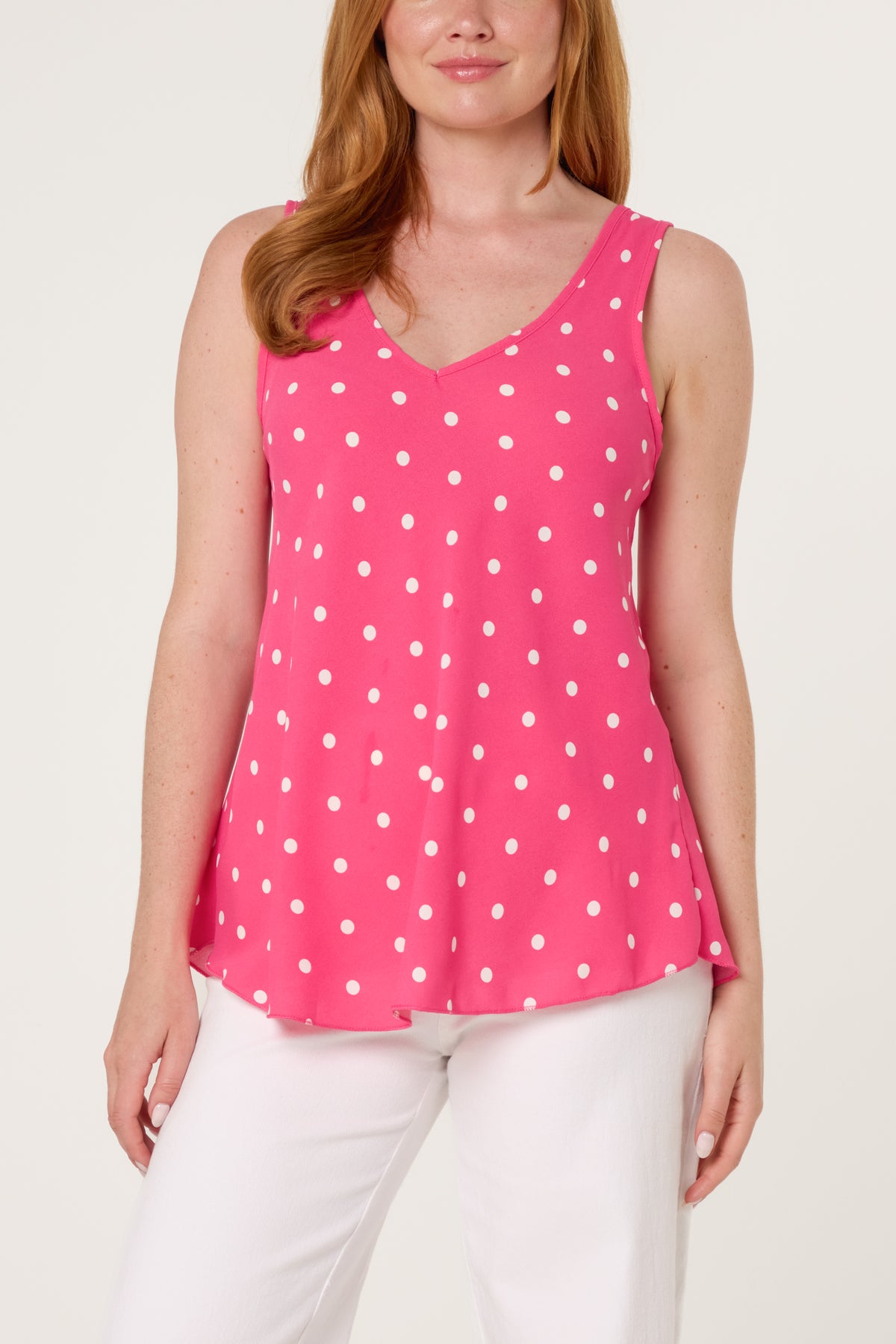 Polka Dot Strap Vest