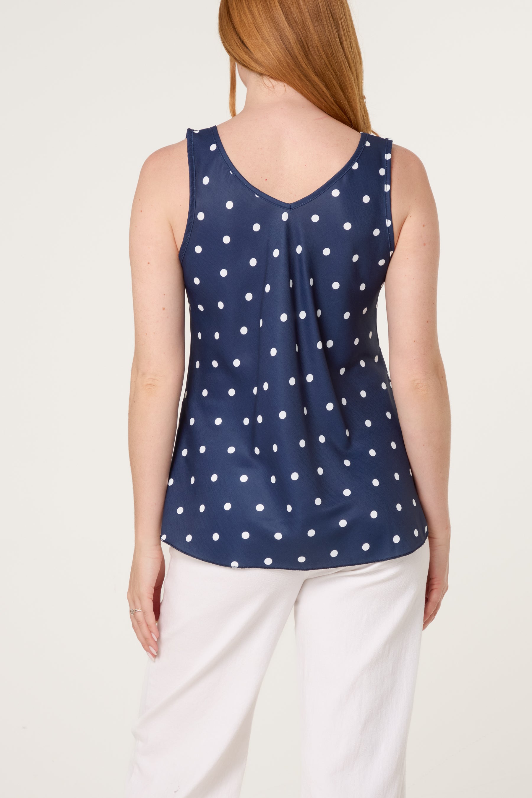 Polka Dot Strap Vest