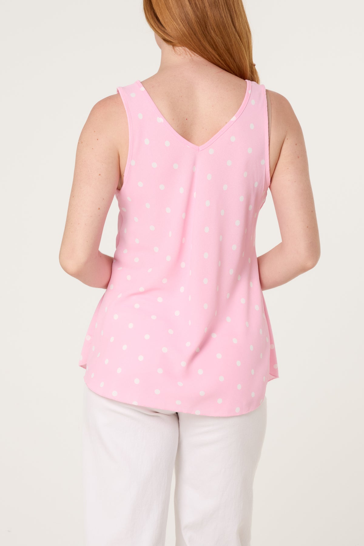 Polka Dot Strap Vest