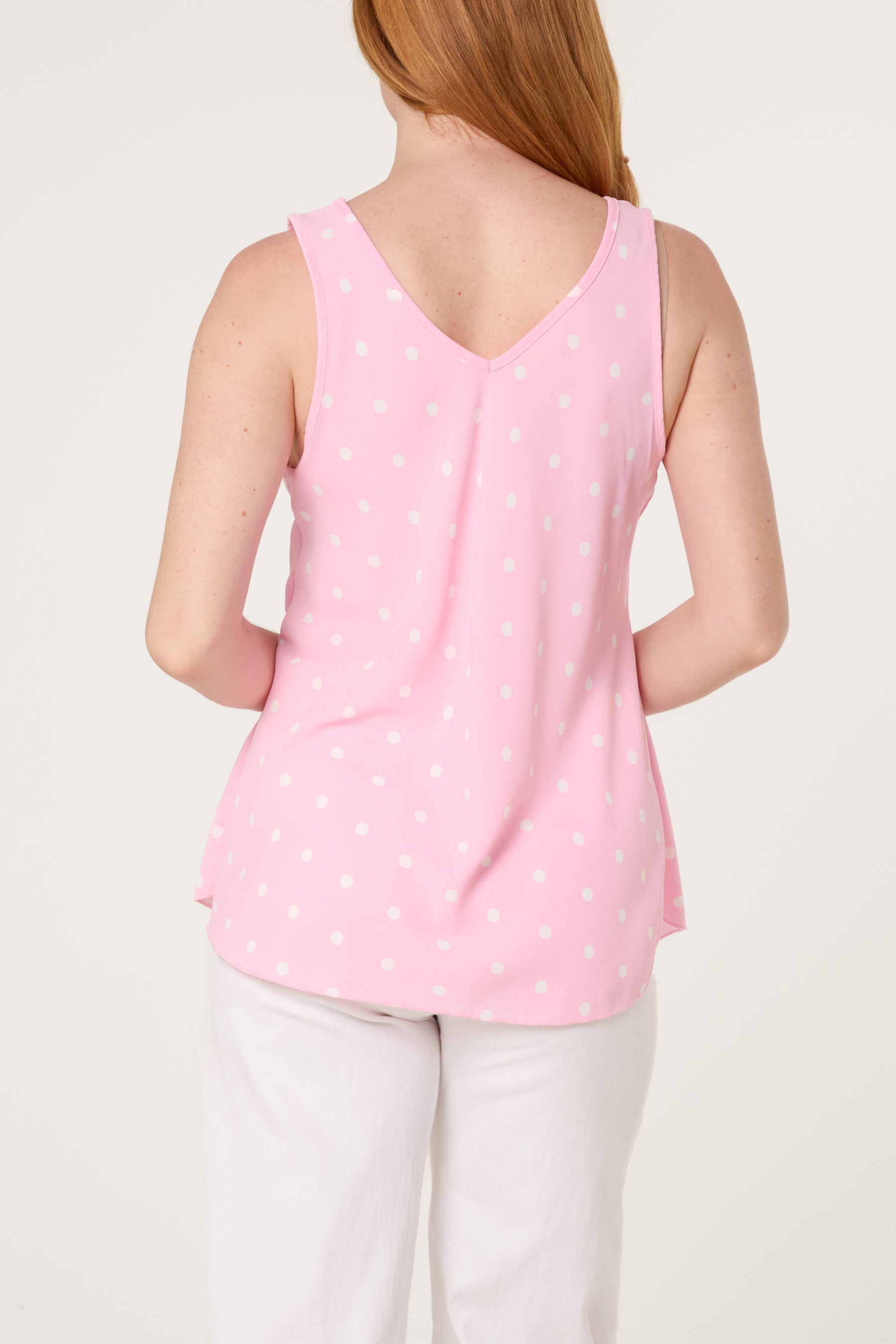 Polka Dot Strap Vest