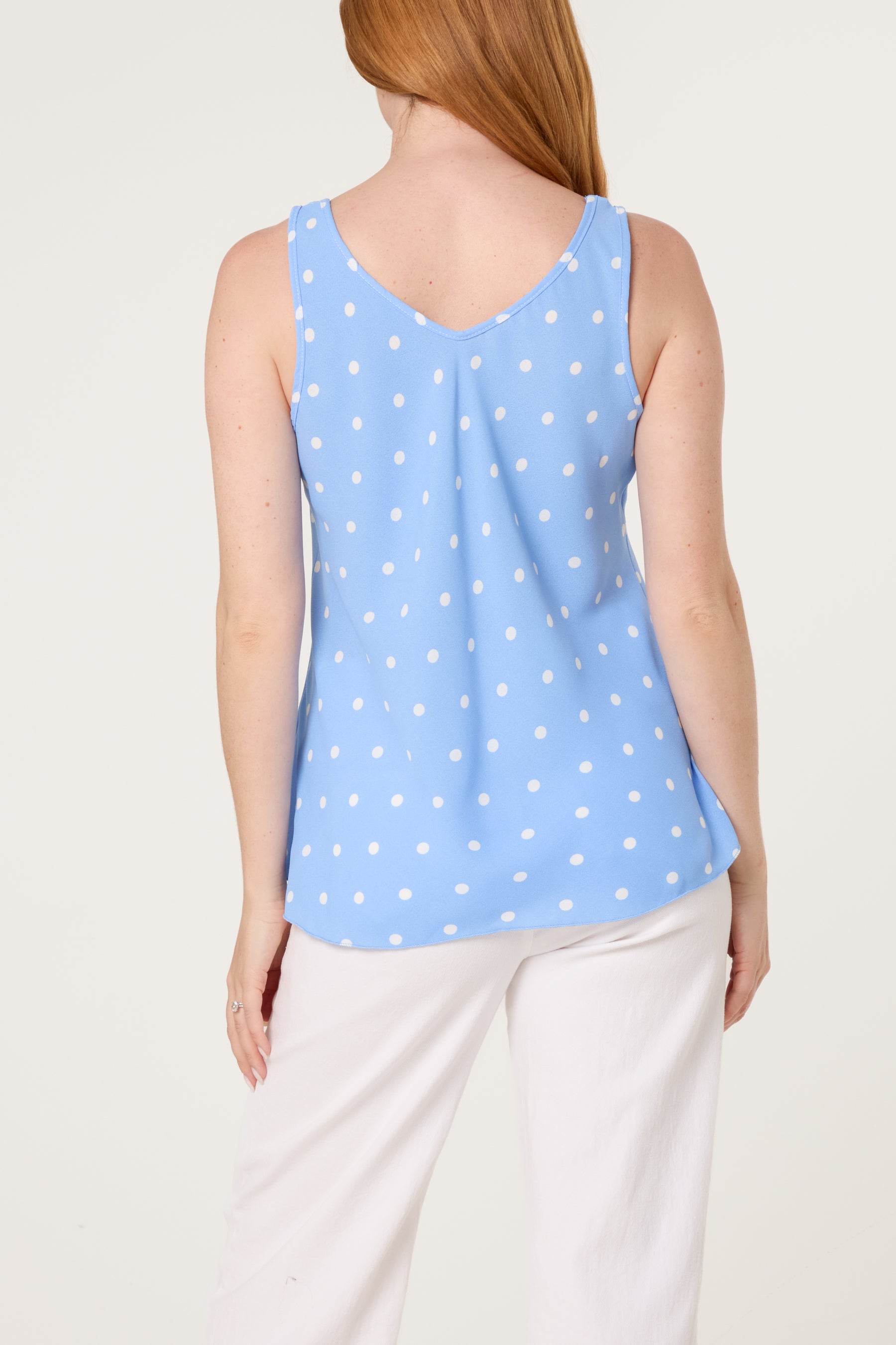 Polka Dot Strap Vest