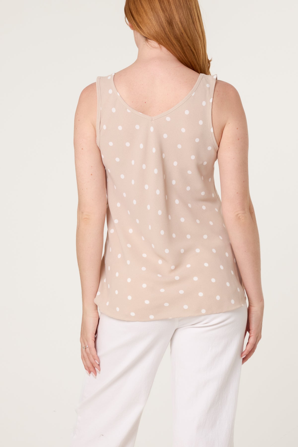 Polka Dot Strap Vest