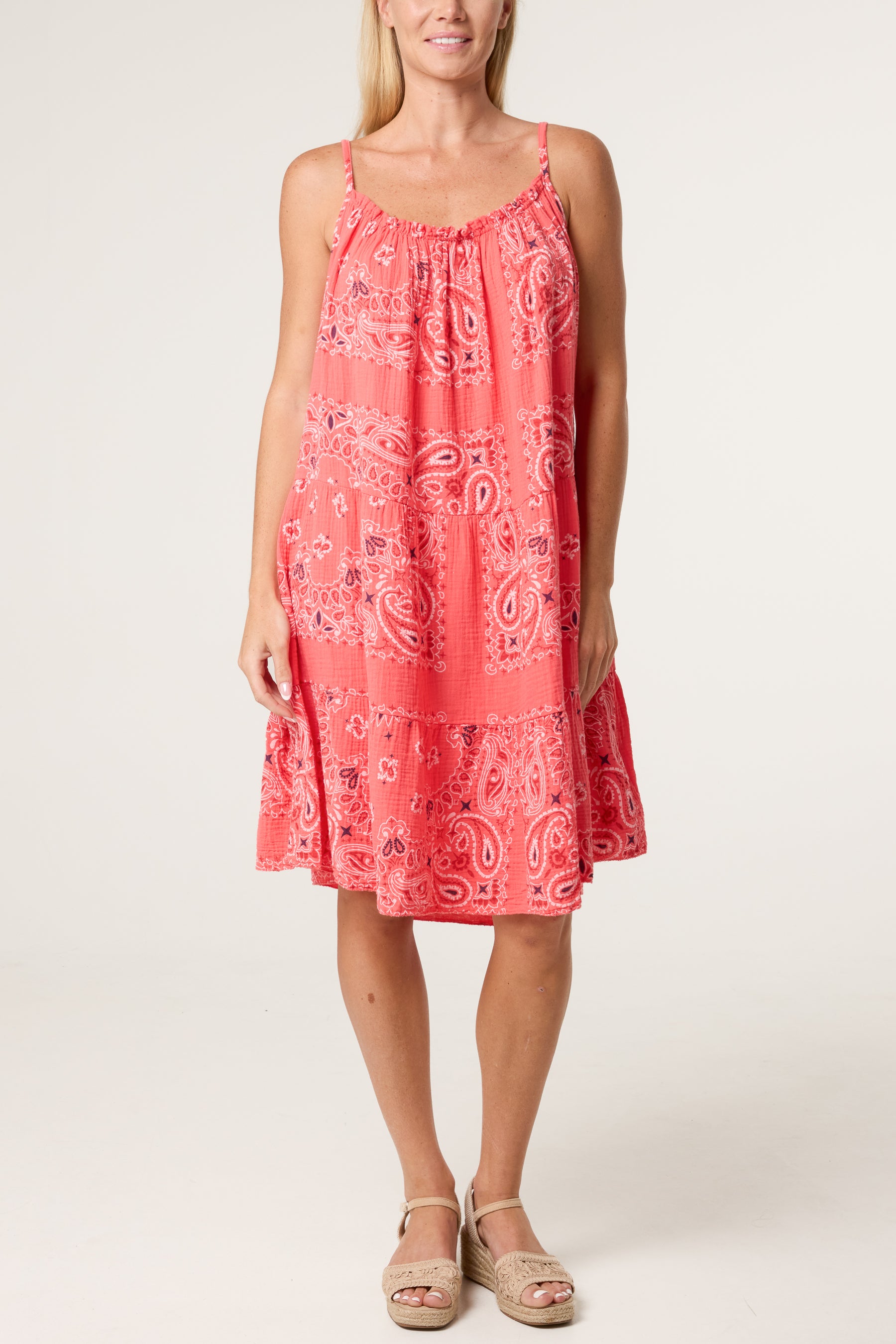 Bandana Sleeveless Dress
