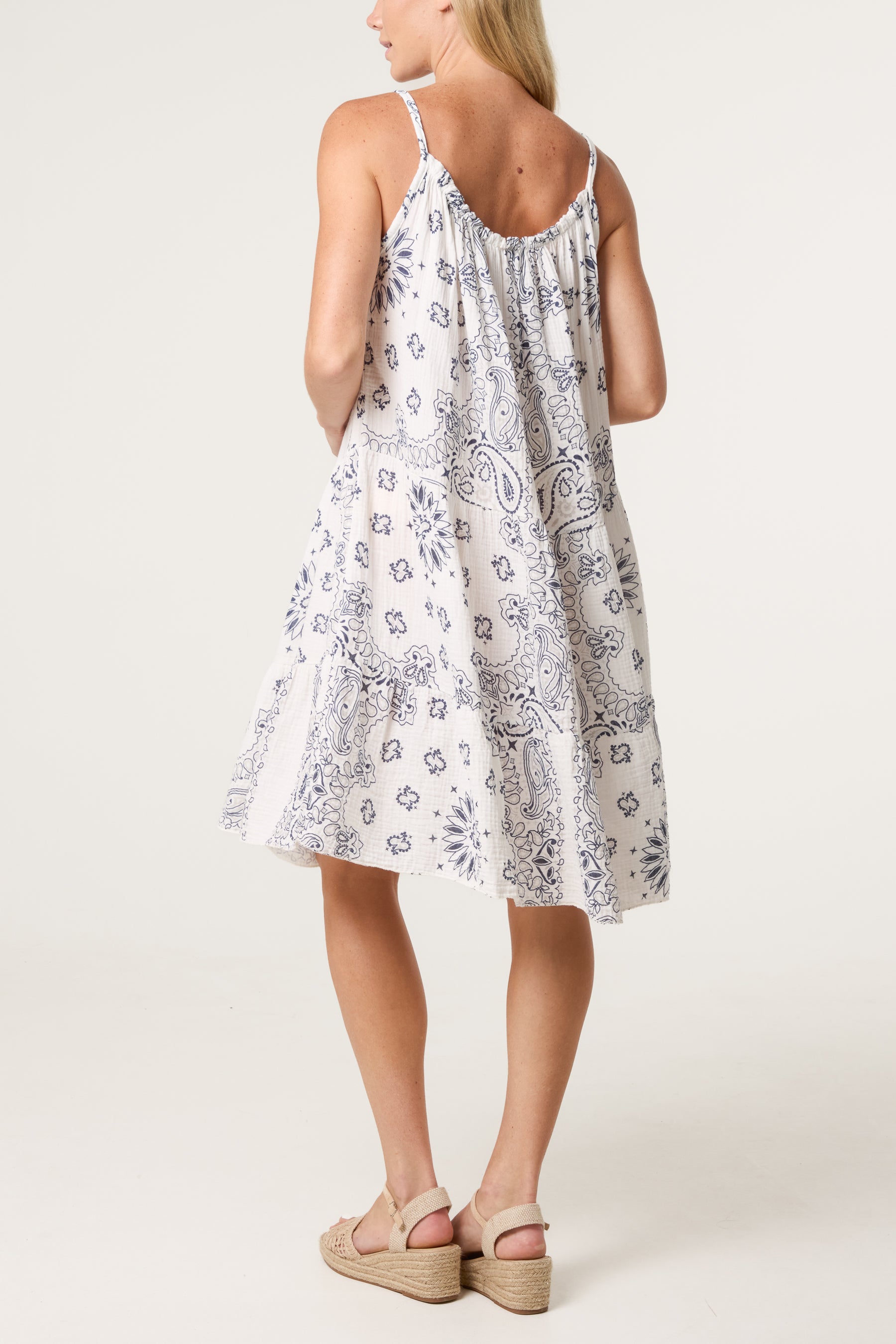 Bandana Sleeveless Dress
