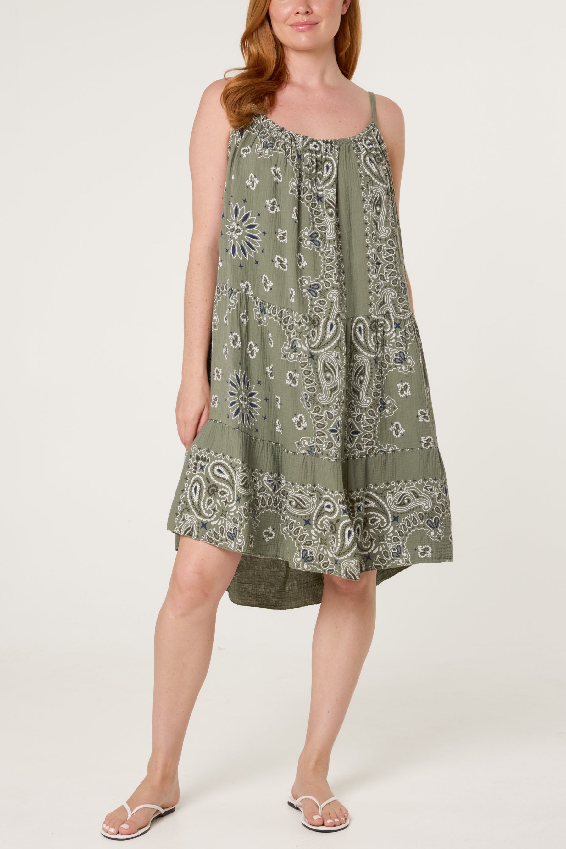 Bandana Sleeveless Dress