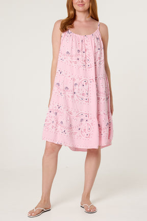 Bandana Sleeveless Dress