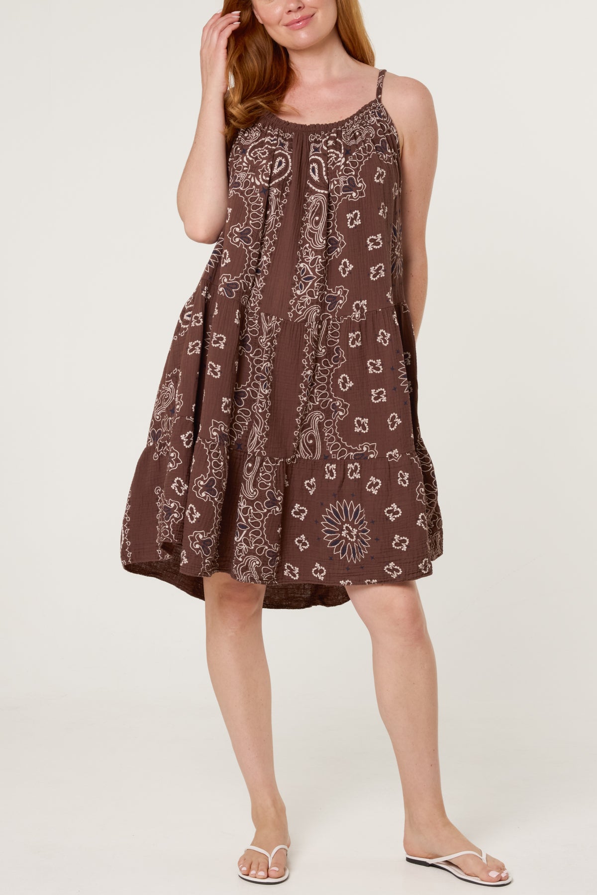 Bandana Sleeveless Dress
