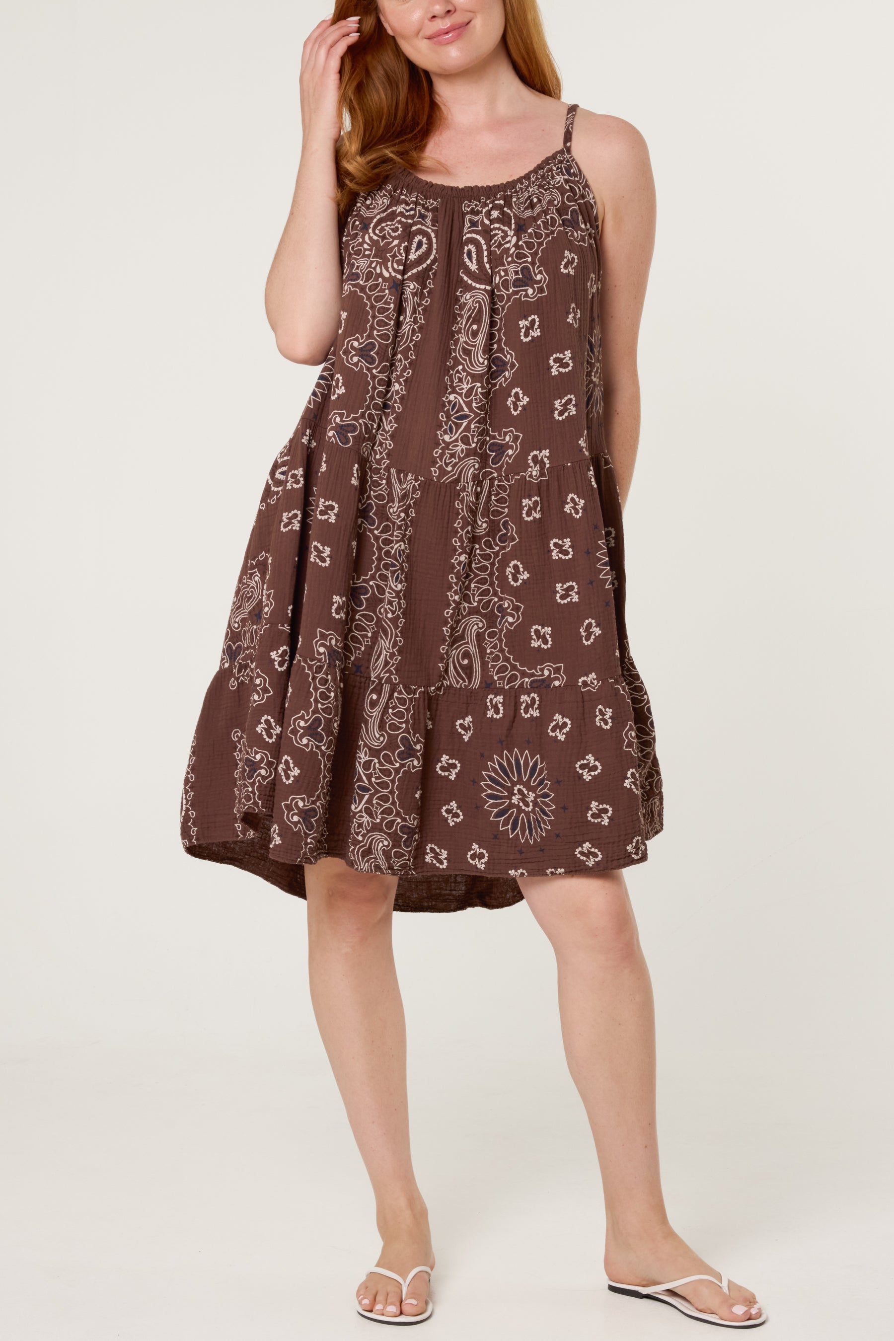 Bandana Sleeveless Dress