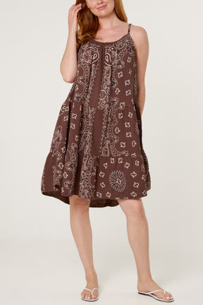 Bandana Sleeveless Dress