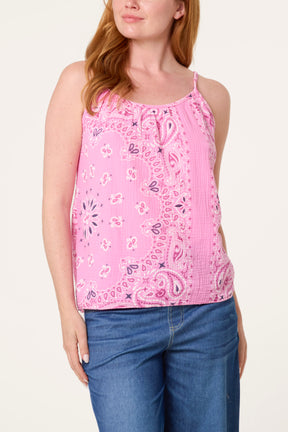 Bandana Style Strappy Top
