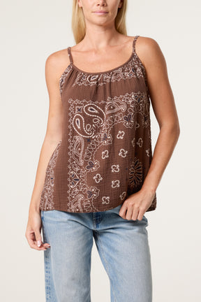 Bandana Style Strappy Top