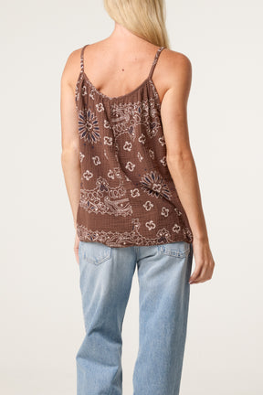 Bandana Style Strappy Top