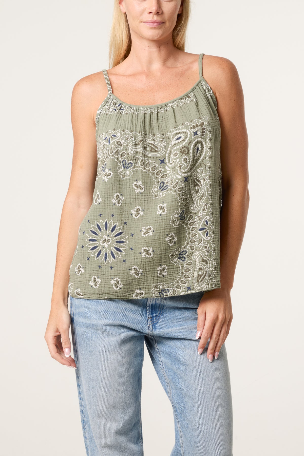 Bandana Style Strappy Top