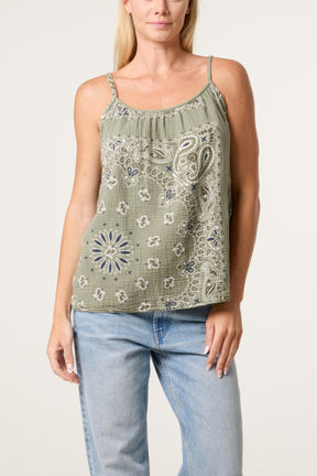 Bandana Style Strappy Top