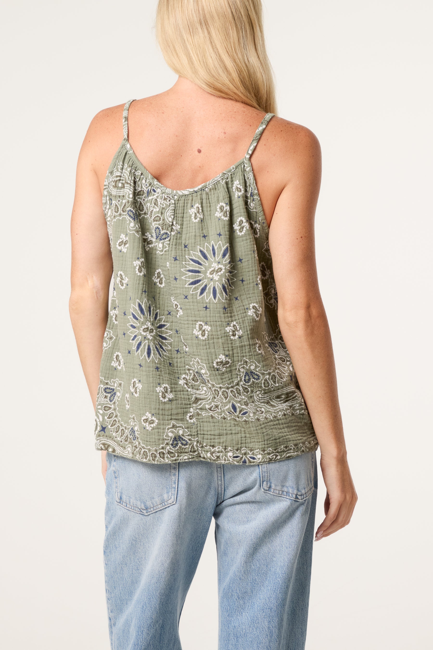 Bandana Style Strappy Top
