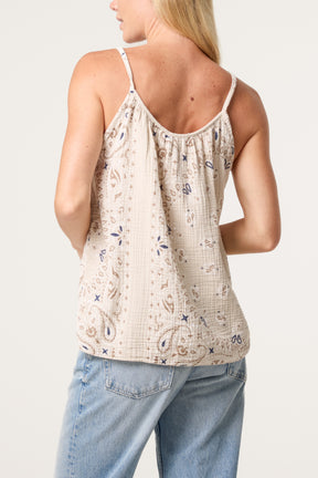 Bandana Style Strappy Top