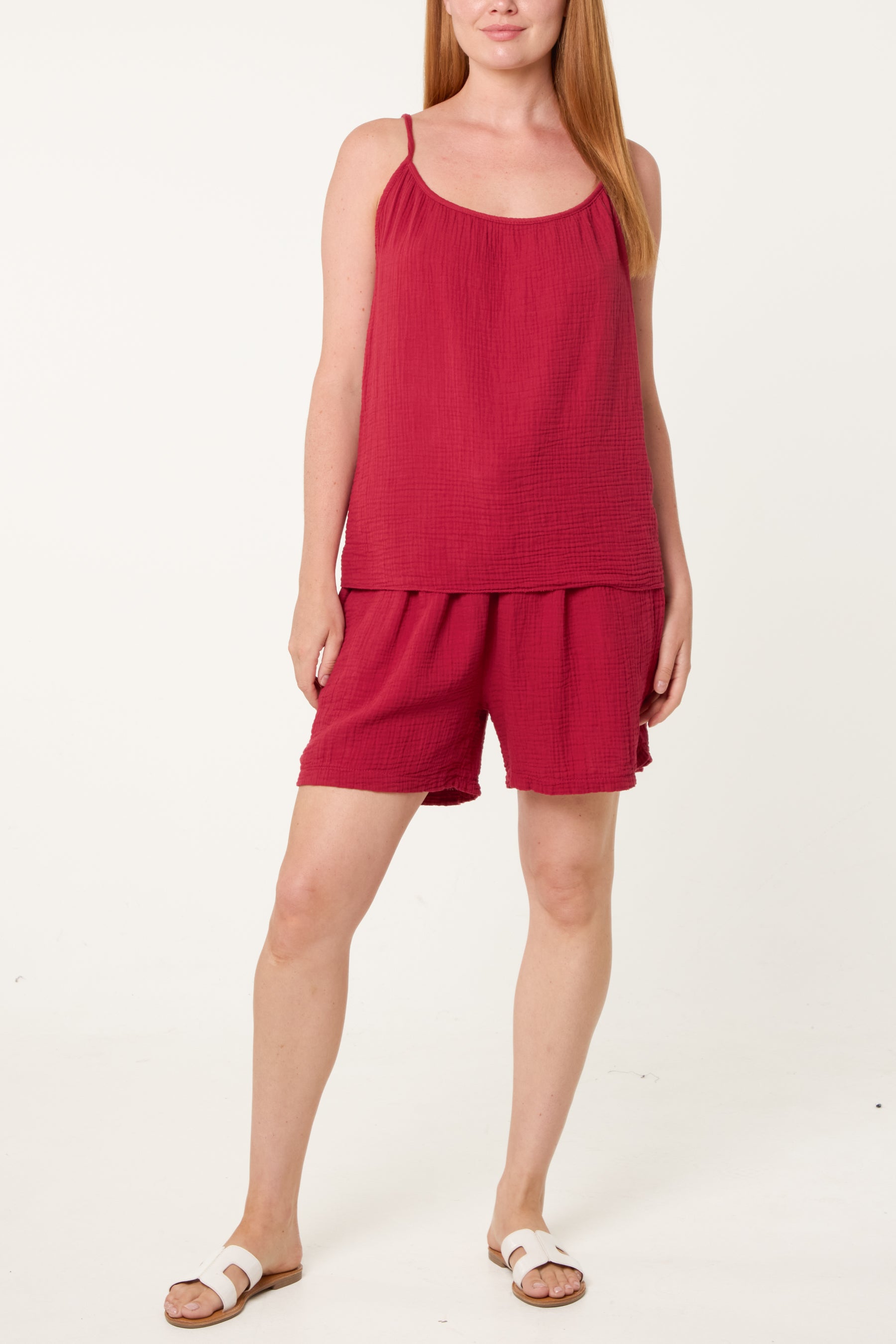 Essential Strappy Top & Short Co-Ord Set