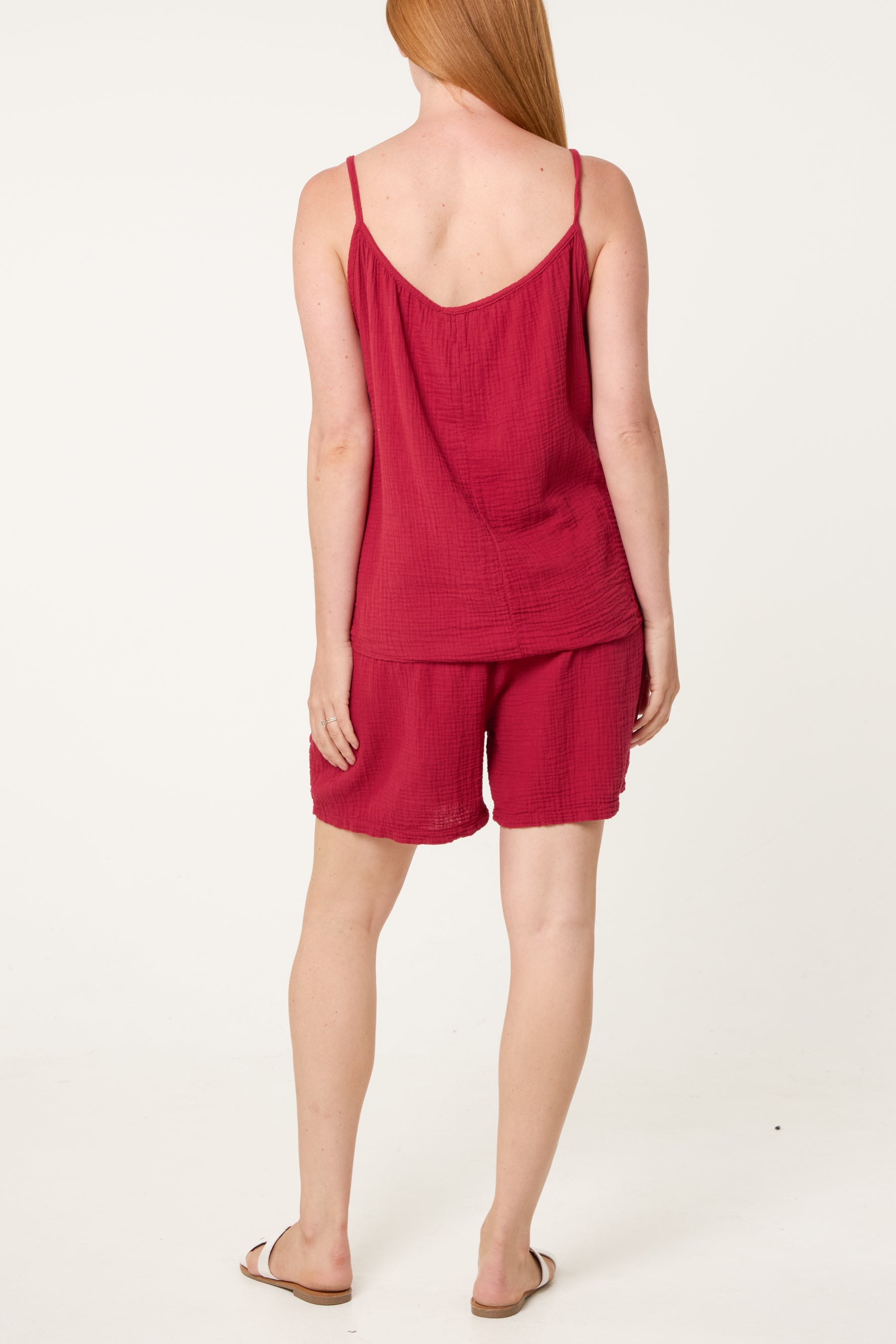 Essential Strappy Top & Short Co-Ord Set