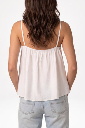 Ruffle Front Essential Strappy Top
