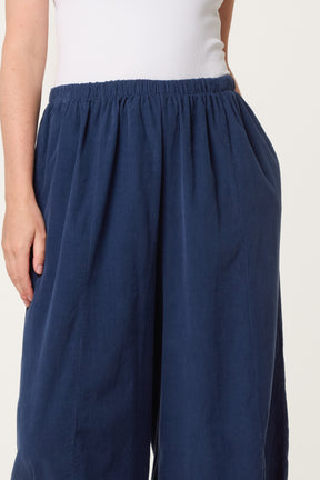 Courdroy Elasticated Waist Trousers With