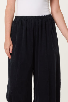 Courdroy Elasticated Waist Trousers With