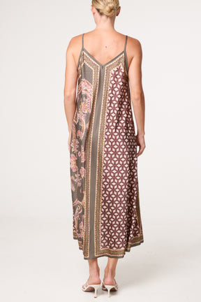 Mix Geo Patterned Dress
