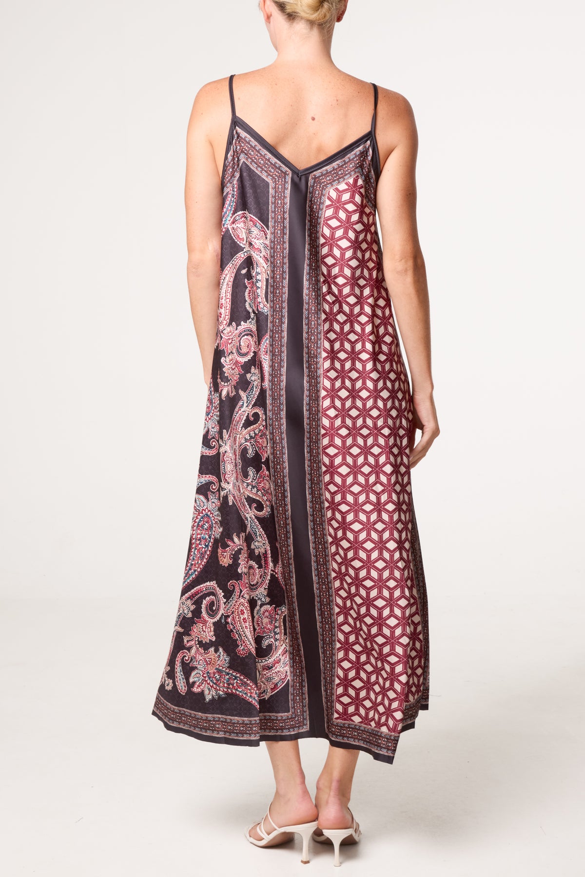 Mix Geo Patterned Dress