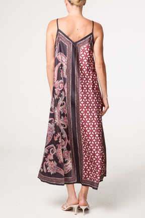 Mix Geo Patterned Dress