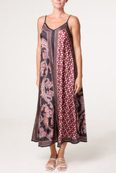 Mix Geo Patterned Dress