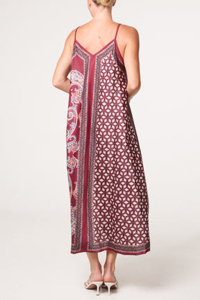 Mix Geo Patterned Dress