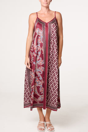Mix Geo Patterned Dress