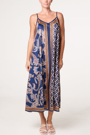Mix Geo Patterned Dress