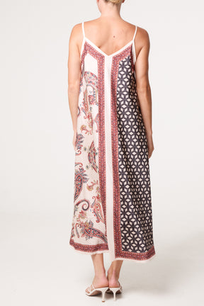 Mix Geo Patterned Dress