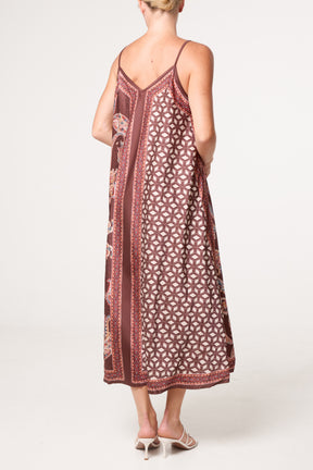 Mix Geo Patterned Dress