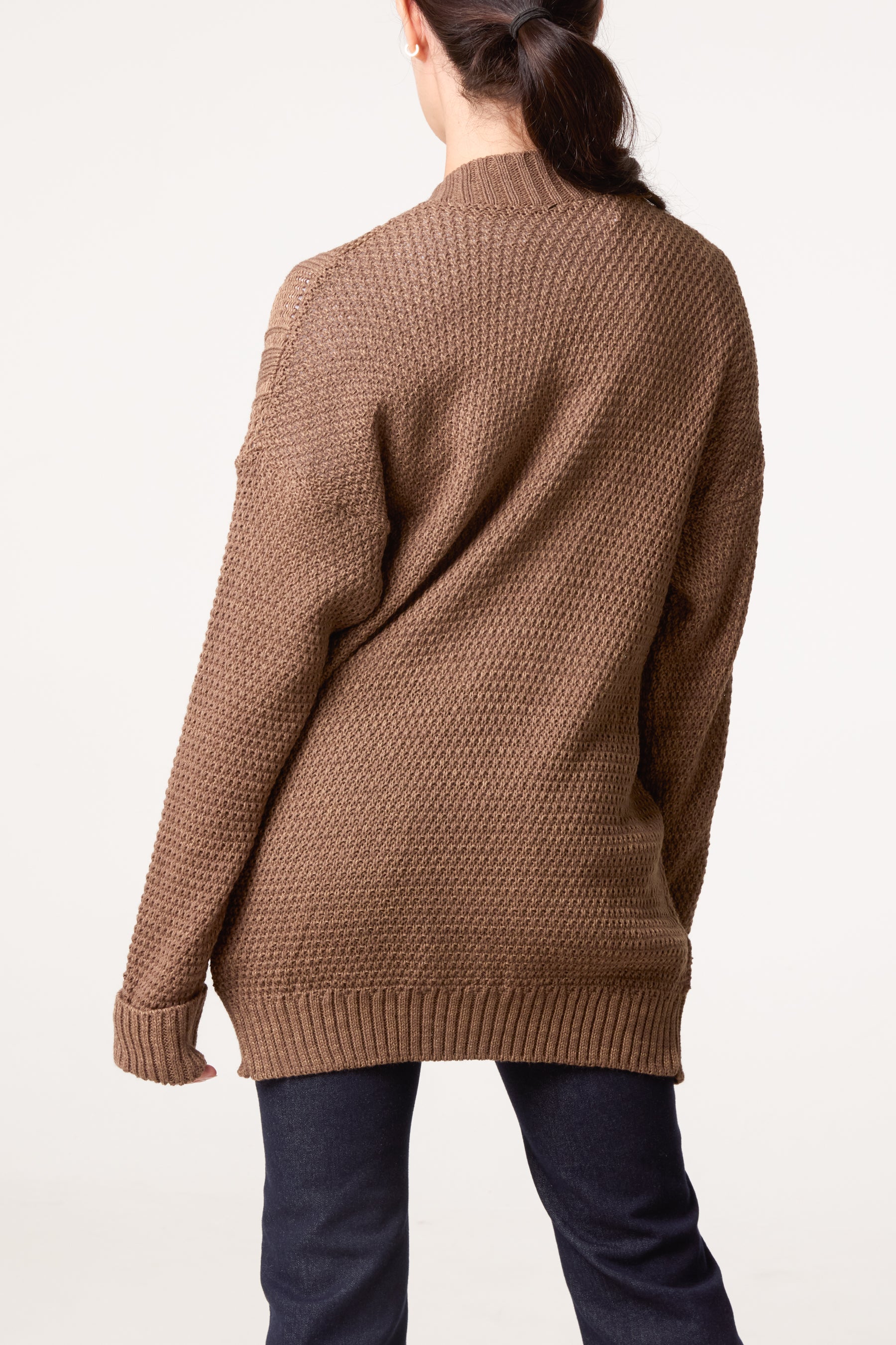 Knitted Button Through Cardigan