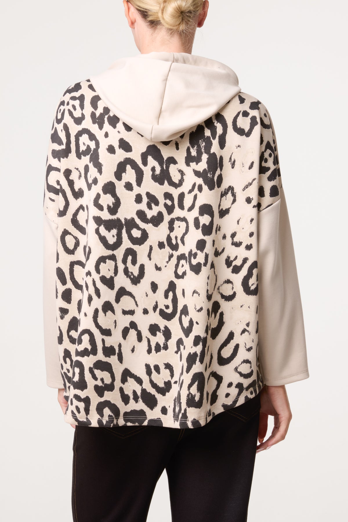 Leopard String Hoodie