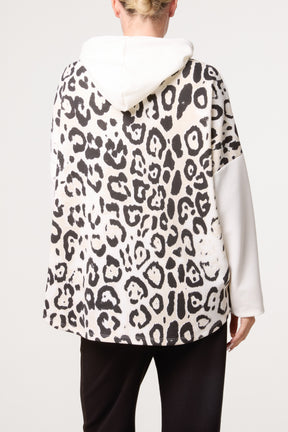 Leopard String Hoodie