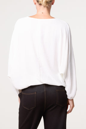 Essential Batwing Necklace Blouse
