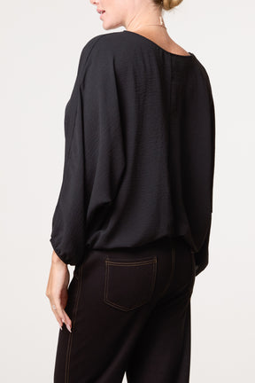 Essential Batwing Necklace Blouse