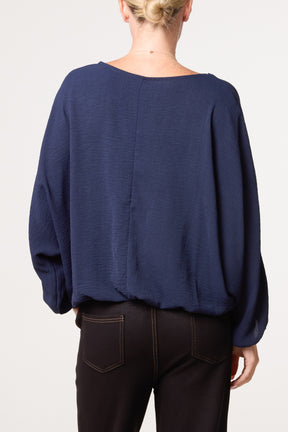 Essential Batwing Necklace Blouse
